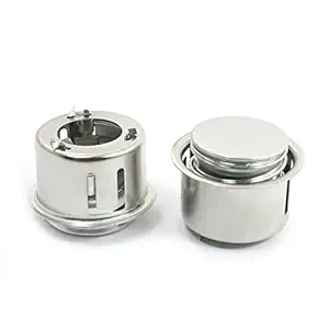 ELECTROPRIME Round Magnetic Center Thermostat Sensor for Electric Rice Cooker 2 Pcs