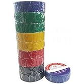 BAYPACK Renkli İzole Bant Elektrik Bandı (10 ADET)