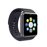 HEGG - Smartwatches (Silber + Schwarz) (Schwarz)