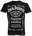 Produktbild Jack Daniel's T-Shirt Old No.7 Brand Daniels Logo Whiskey Shirt in Größe XL