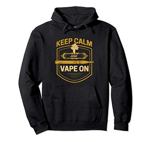 Vape On And Relax | Vaping Vaper Dampfer Electric Smoker Pullover Hoodie