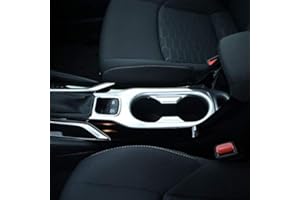 YUZHONGTIAN Garniture décorative pour porte-gobelet avant en ABS mat pour Corolla E210 12ème génération à hayon 2019 2020