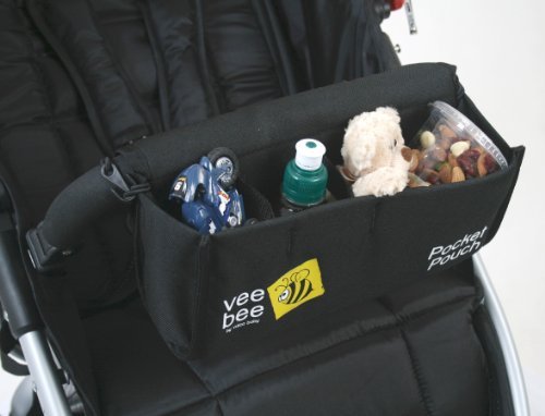 Valco Baby Universal Pocket Pouch Snack Tray, Black (Baby/Babe/Infant - Little ones)