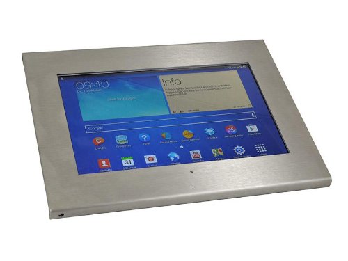 TabLines TSG007 Edelstahl Schutzgehäuse für Samsung Galaxy Tab 3 17,8 cm (7 Zoll) Edelstahl