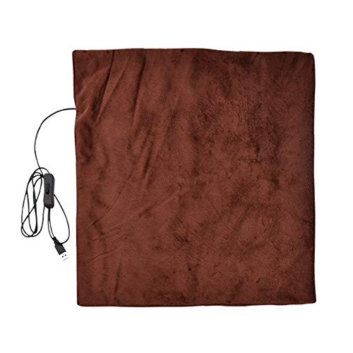Preisvergleich Produktbild USB-Heizschal, elektrische Überwurfdecke, Infrarot Heizung Konservierung Fleece, Schulterschal, Nackenpolster, wärmendes Kissen, tragbar für Zuhause oder Büro
