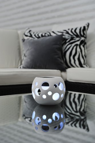 Konstsmide Genova 7801-200 Solarleuchte LED / B: 12cm T: 12cm H: 10cm / Keramik / weiß - 3