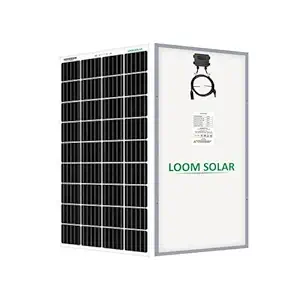 LOOM SOLAR Panel 190 Watt-12 Volt Mono PERC (Pack of 2)