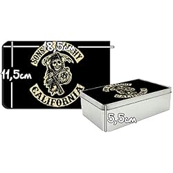 Hijos De La Anarquia Sons of Anarchy Samcro Redwood Original Men of Mayhem A Caja Lata Metal Tin Box