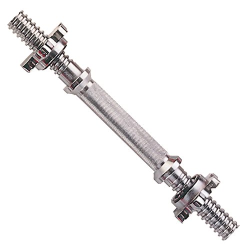 Fitness 1 spinlock dumbbell bar with collars