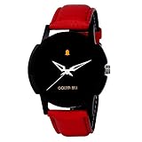 Golden Bell Original Analogue Black Dial Red Strap Wrist Watch For Men - GB-407BlkD RS.399 (80.00% Off) - Amazon