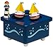Musicbox World 43729 Dancing Boats Playing Sailing