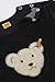Steiff Baby Girls Sweatshirt 1/1 Arm Crew Neck Long Sleeve Sweatshirt, Blue (Marine ), 0-3 Months (Manufacturer size: 62)
