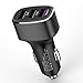 Produktbild HANG-FAN 3-Port-Autoladegerät, 39-W-USB-Reiseautoadapter mit Technologie, für Samsung Galaxy S8 / S7 Edge und mehr Mobiltelefone und Tablets