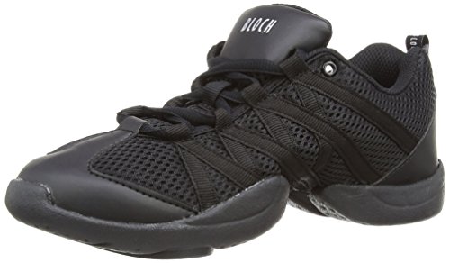 Bloch Criss Cross - Zapatillas de Caña Baja de Sintético Mujer, Negro, 40 EU