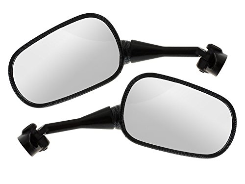 Spiegel Paar Carbon Look E zugelassen für Honda - 2