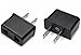 Produktbild 1X Aktrend Reisestecker Adapter DE/EU Buchse auf US 2 Pin Stecher Reiseadapter USA Reiseadapter England Amerika Kanada Japan China Mexiko Thailand Taiwan Brasilien Philippinen