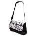 Yodo Stylish Mummy Messenger Nappy Changing Diaper Bag with Baby Changing Mat ,Black
