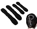 Produktbild BONAMART 4X Hair Haar Twister, Schwamm Schwarz Frisurenhilfe Band Dutt Styler Haartwister S L