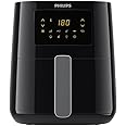 Philips Essential Air Fryer HD9252/70 with Rapid Air Technology, uses up to 90% less fat, 7 Presets Touch Screen