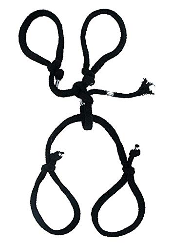Preisvergleich Produktbild Fetish Fantasy Silk Rope Hogtie, Black