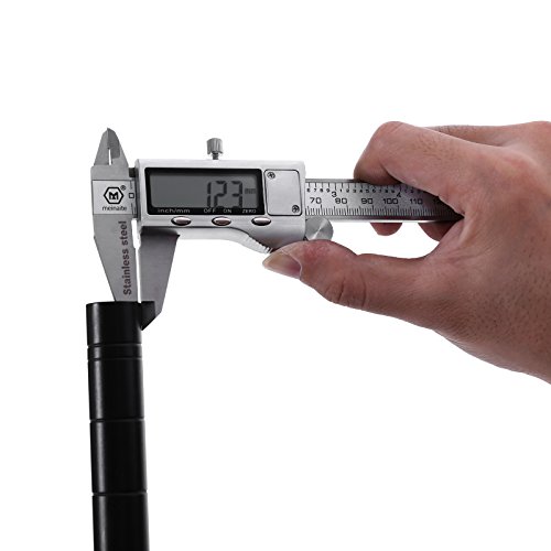Songmics stabil metall Höhe 185 cm Kleiderständer Rollgarderobe bis zu 120 kg belastbar mit Stange (schwarz) LGR45P - 8