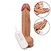 Produktbild SXOVO 10 Geschwindigkeit Vibrator Flüssiges Silikon Realistische Dildo Vibratoren Penis mit Starkem Saugnapf Neuheiten Sex Toy Cock für Frauen (Vibration)