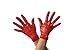 Produktbild DRESS ME UP - RH-007-red Handschuhe Spitze Spitzenhandschuhe kurz Damen Rot Gothic Goth Teufelin Viktorianisch