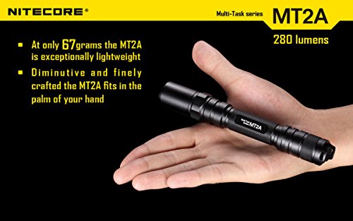 NiteCore Taschenlampe LED – Multitask Serie, NC-MT2A 345 Lumen - 4