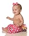 juDanzy Polka Dot 4 Pack Baby & Toddler Leg Warmers