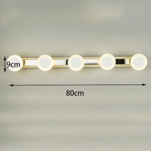 SED Mirror Headlights Fashion Led Mirror Front Light Waterproof Anti-Fog Bathroom Mirror Front Light Simple Modern Wall Lamp Waterproof and Anti-Fog Wall Light