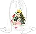 Produktbild English Singer Actress Illustrated Portrait Drawstring bag