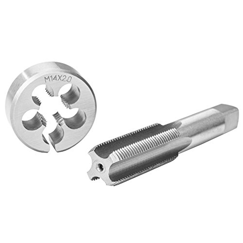 TecTake 110 tlg. Gewindeschneid Satz M2-M18 Gewindebohrer Schneideisen inkl. Aufbewahrungskoffer - 5