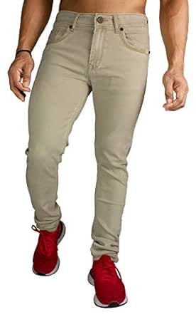 mens sand coloured jeans