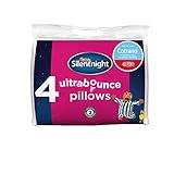 Silentnight Ultrabounce Plus Pillow - White, Pack of 4
