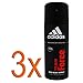 Produktbild 3 x Original Adidas Deospray / Bodyspray je 150ml Team Force, Cool Tech, für Männer