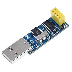 REES52 CH340T USB to Serial Port Adapter Board USB to NRF24L01 Converter CH340T USB Wireless Serial Port Module CH340 USB to ESP8266 CH340 Module Data Acquisition Module Serial Port to USB Adapter Module for NRF24L01