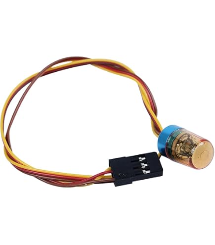 Gyrophare LED Pour Voiture RC 1/14 – 5 Modes Clignotants, 4,8-6V, Taille 15x9mm, Accessoire Tamiya, Camion, Tracteur