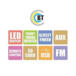 Alternative view of ZEBRONICS BT4440RUCF 60W 4.1 Channel Multimedia Speakers With Supporting SD Card, USB, AUX, FM & LED Display