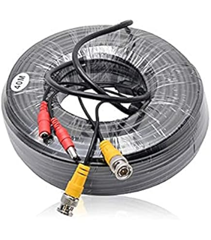 Kit Cavi Sorveglianza 10 Pezzi Cavo Prolunga 10 Metri Per Telecamere Bnc Con Video E Alimentazione Per B 983220 - Foto 3