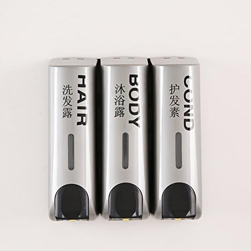 Hotel Soap Dispenser/Double-head Manual Soap Dispenser/Hand Sanitizer Bottle/Wall-mounted Soap Dispenser-H