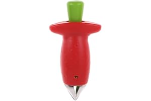 Yicare Vide-pomme - Couteau à fraises - Coupe-feuilles - Outil de cuisine