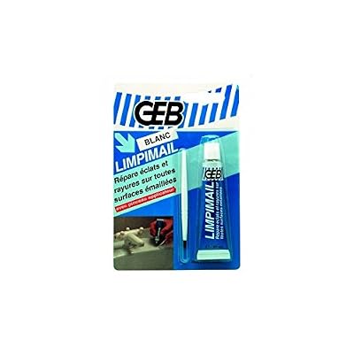 GEB pâte de réparation limpimail pour éclats d'émail - tube 20 ml - sous blister - geb