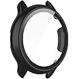 Prolet Screen Protector Case Compatible with Amazfit GTR 2 & Amazfit GTR 2e TPU Slim Bumper Case Cover Smartwatch Accessories(Device Not Included)(Black)
