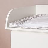 Puckdaddy „R-1M15“ Extra Rundkante M in 15 cm Höhe! Wickelaufsatz für alle IKEA Malm Kommoden - 2