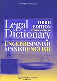 Image de English/Spanish and Spanish/English Legal Dictionary
