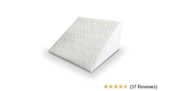 Orthopedic Bed Wedge Pillow With Quilted Cover Reflux Foam Support
