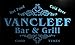 Produktbild u46340-b VANCLEEF Family Name Bar & Grill Home Decor Neon Light Sign Barlicht Neonlicht Lichtwerbung