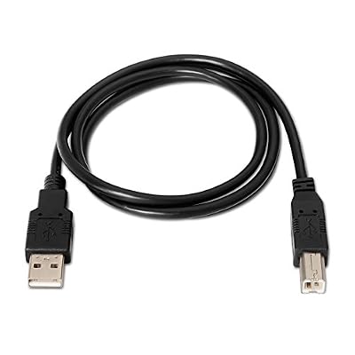 Nano Cable 10.01.0105-BK - Câble d'imprimante USB 2.0, mâle-mâle, Noir, 4.5mts
