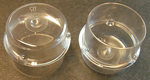 ZWEI Messbecher Deckel geeignet für Vorwerk Thermomix TM 21 TM 31 und TM 3300