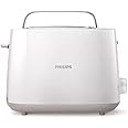 Philips Viva Collection Tostapane, 2 Fette, 8 Impostazioni, Scongelamento e Scalda Brioche Integrato, Leva di Sollevamento, A